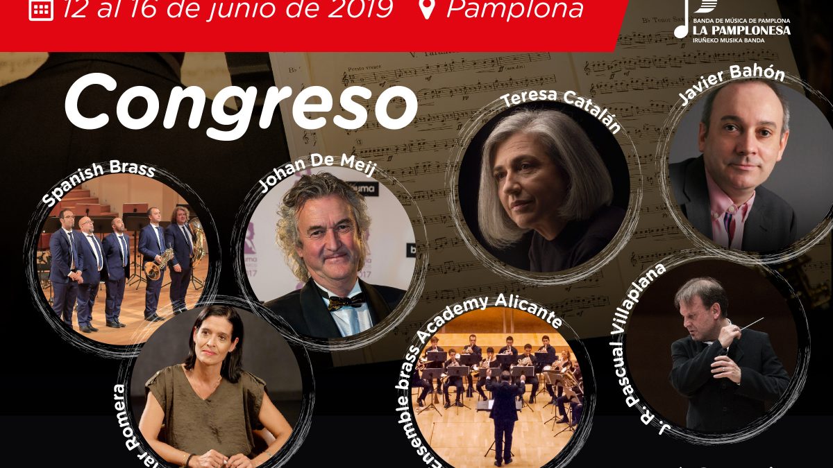 La Pamplonesa organiza un Festival Internacional de Bandas y un Congreso con motivo de su centenario