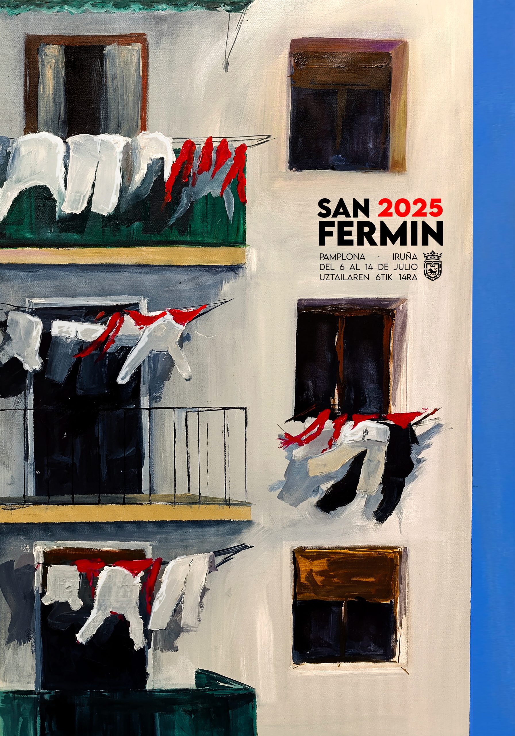 Cartel anunciador de las fiestas de San Fermín 25